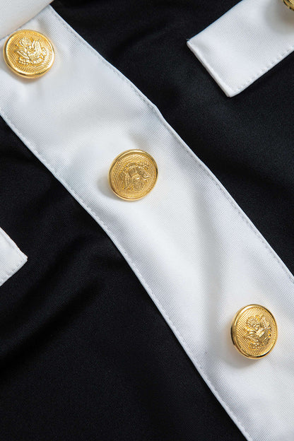 Karina | Elegantes Zweiteiler-Set mit Button-Detail & Minirock