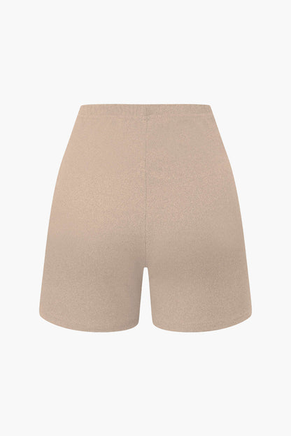 Athena | Elegantes Zweiteiler-Set mit Bustier-Top & Shorts