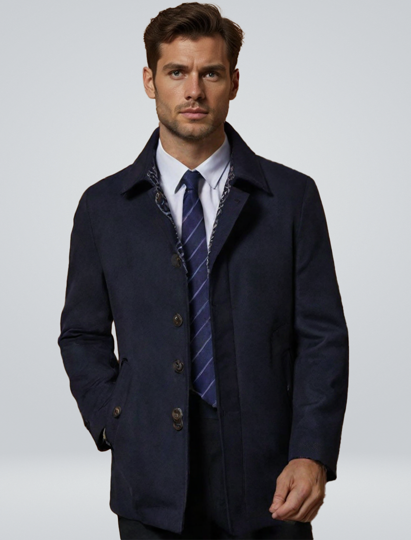 Klaus | Stilvolle Wildlederjacke