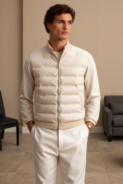 Minimalistische Steppweste | Leichte Wärme mit Stil