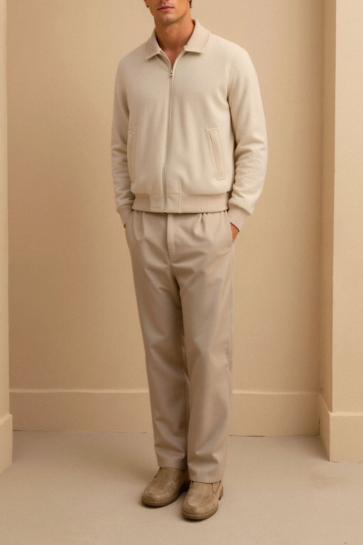 Minimalistische Bomberjacke – Eleganz trifft auf Komfort