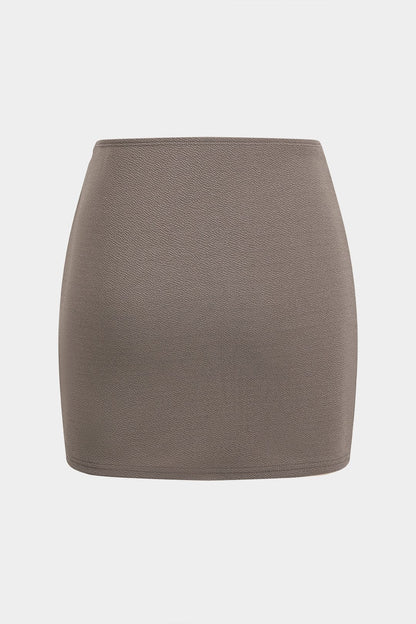 Lilly | Elegantes Off-Shoulder Set mit Minrock