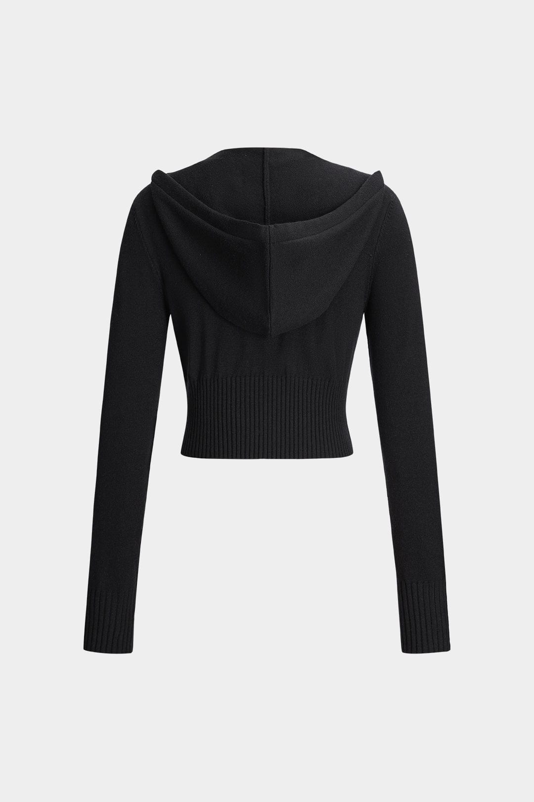 Luisa | Strick-Zweiteiler mit Kapuzenjacke & Schlaghose