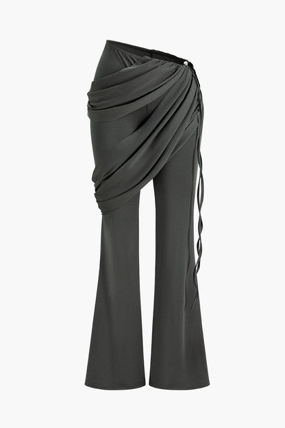 Sasha | Elegantes Zweiteiler-Set mit drapierten Details