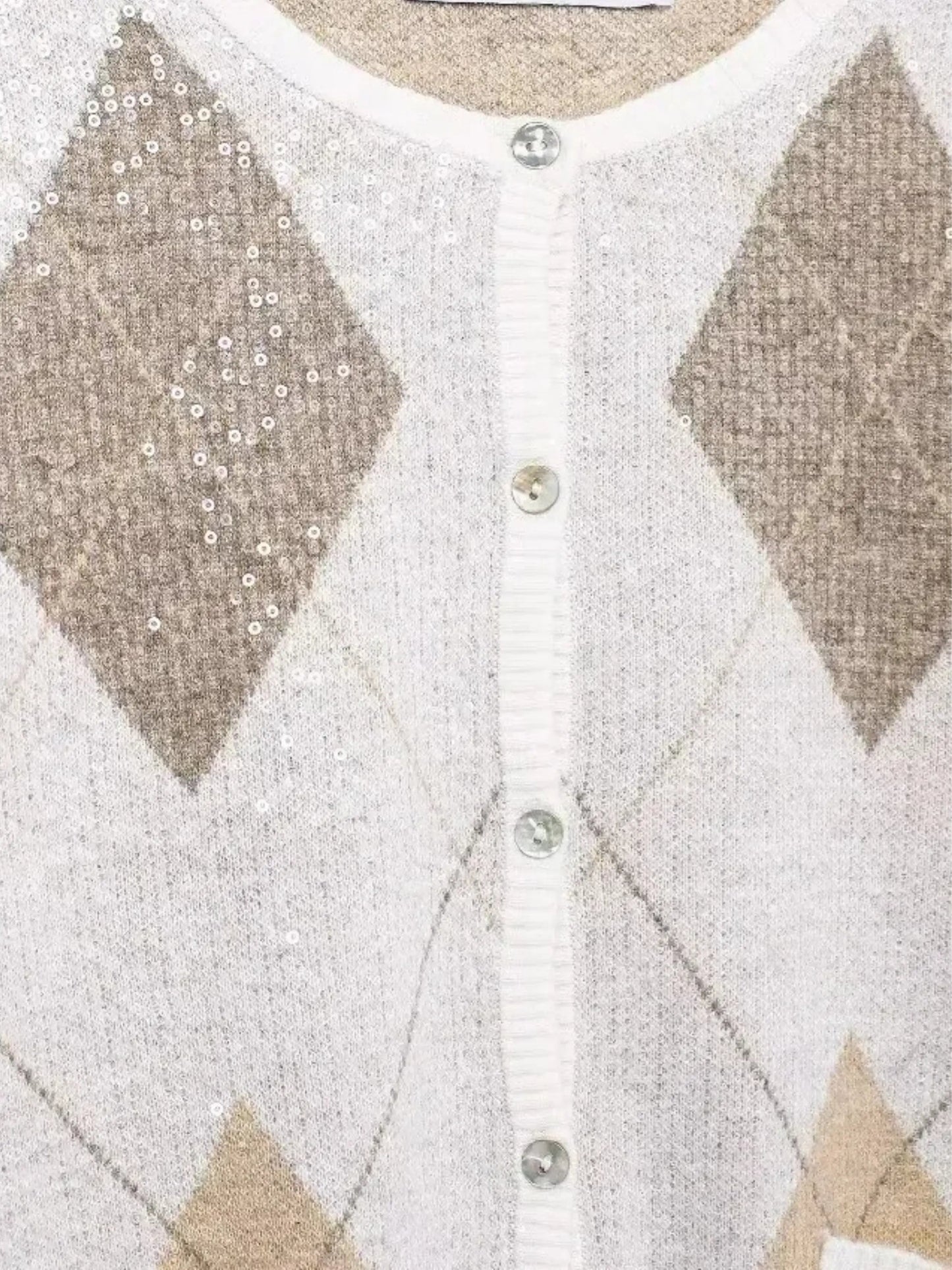 Rosalie | Strickjacke mit Argylemuster