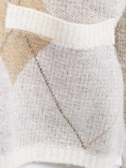 Rosalie | Strickjacke mit Argylemuster