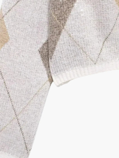 Rosalie | Strickjacke mit Argylemuster