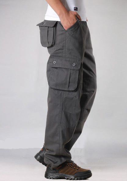 Cargo Hose mit Mehrfachtaschen im lässigen Outdoor-Stil