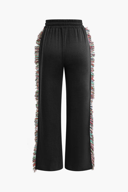 Jade | Freizeit-Set mit Fransen-Details