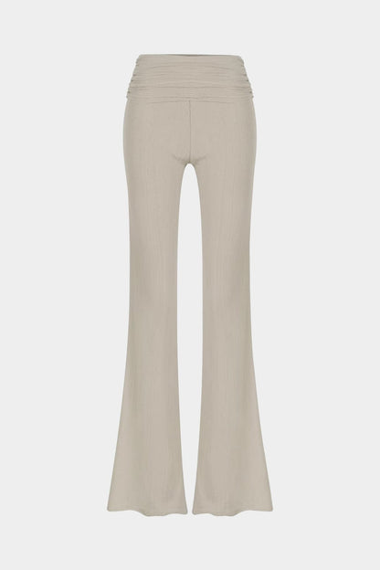 Natascha | Elegantes Zweiteiler-Set mit Wickel-Top & Flared-Hose