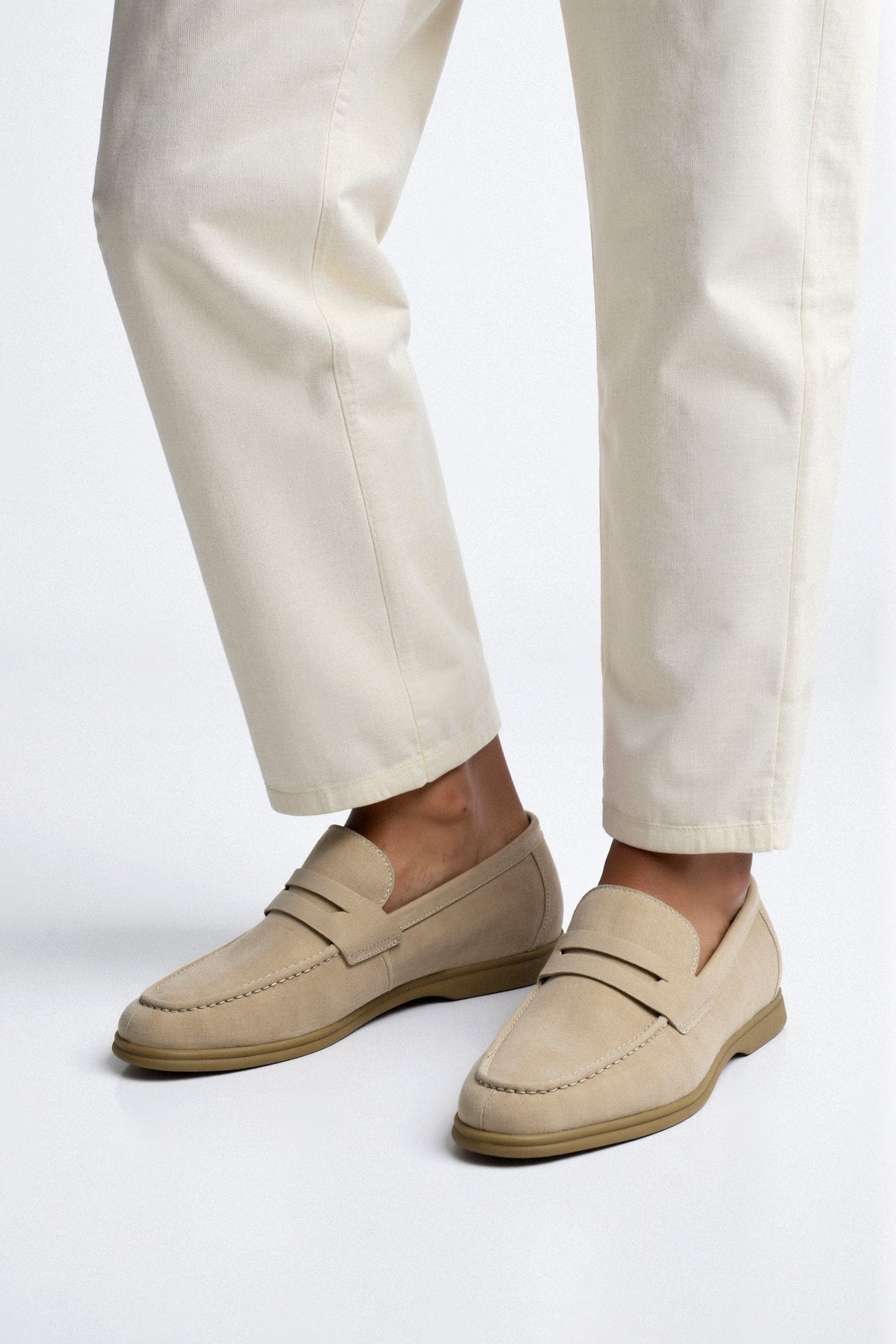 Beige Loafer – Eleganz trifft Komfor