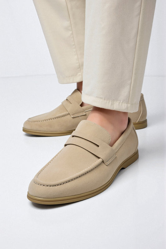 Beige Loafer – Eleganz trifft Komfor