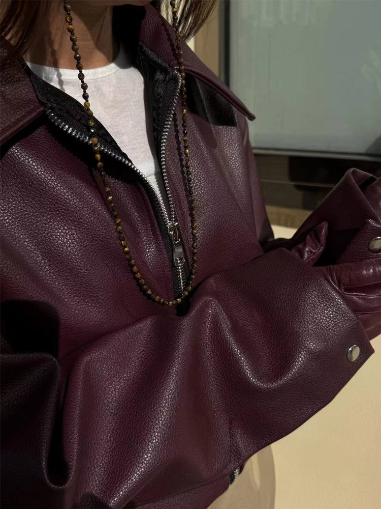 Milana | Kunstlederjacke