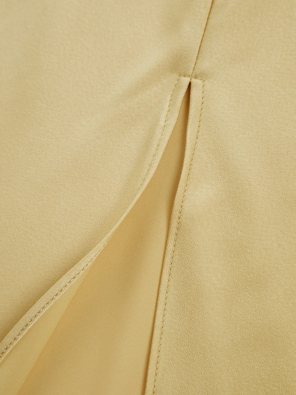 Katharina | Elegantes Rückenfreies Satinkleid für Hochzeit und Party