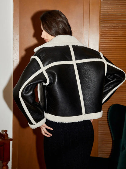 Nora | Kunstlederjacke