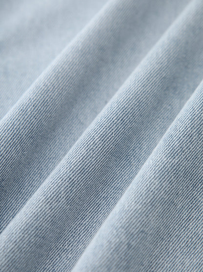 Sofia | Damen Midirock aus Denim mit Frontschlitz