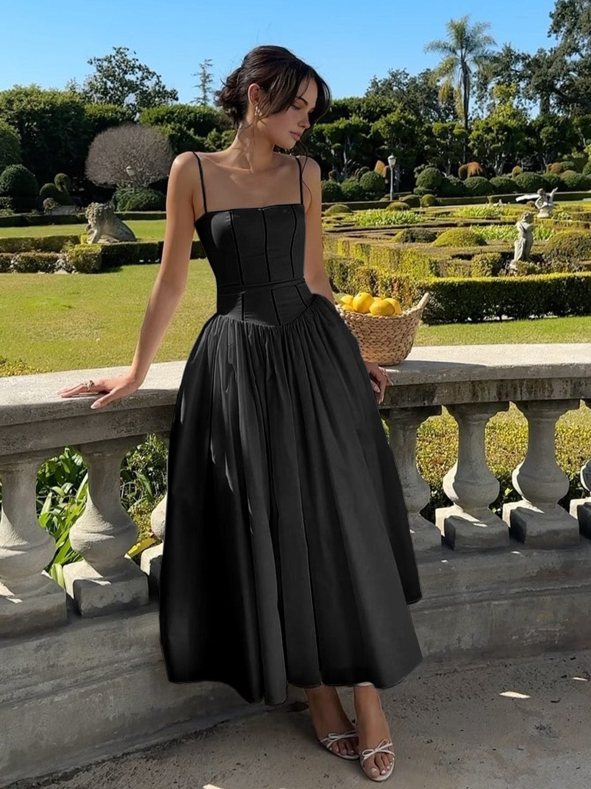 Abigail | Elegantes Midi-Sommerkleid für besondere Anlässe