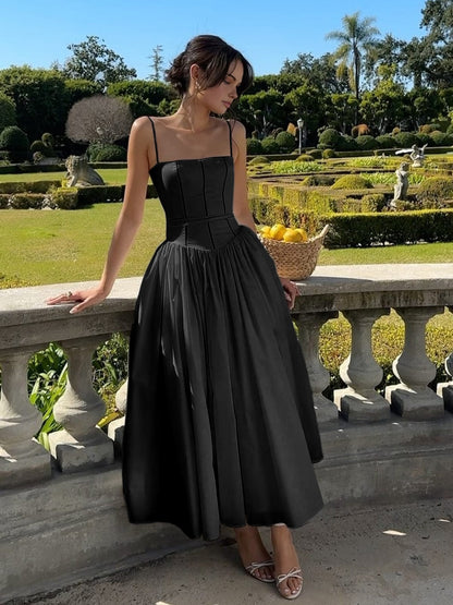 Abigail | Elegantes Midi-Sommerkleid für besondere Anlässe