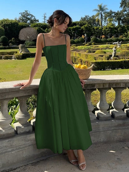 Abigail | Elegantes Midi-Sommerkleid für besondere Anlässe