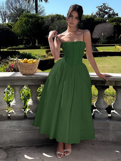 Abigail | Elegantes Midi-Sommerkleid für besondere Anlässe