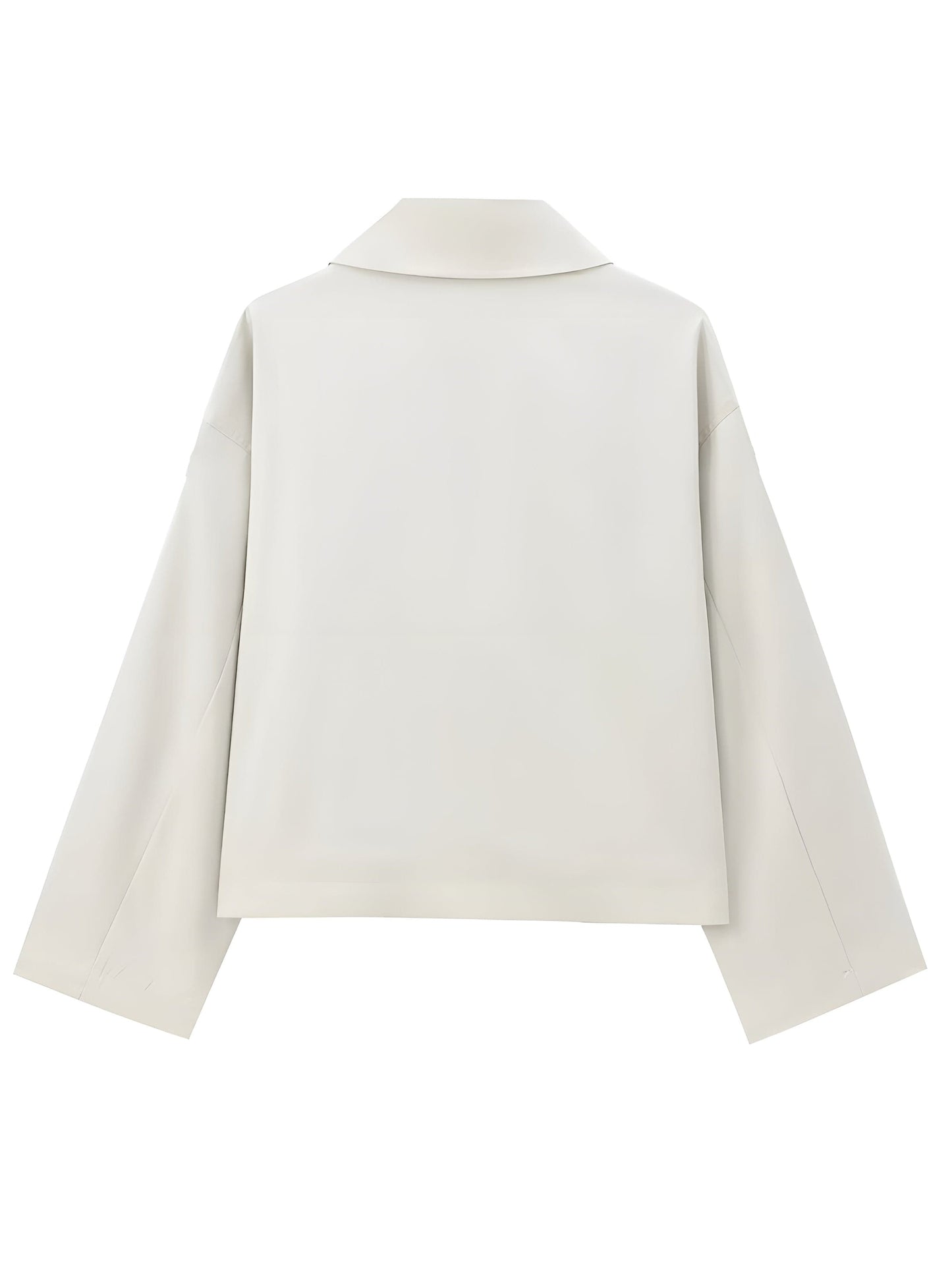 Clara | Kurzer Trenchcoat mit Doppelreiher – Elegant & Zeitlos