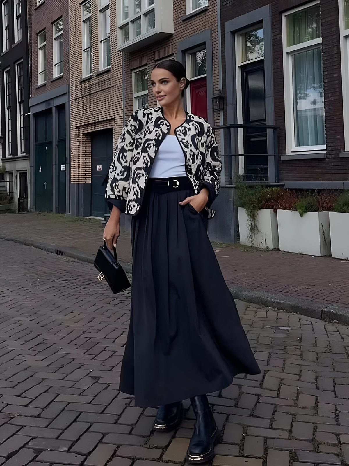 Leona | Jacke mit Animal-Print – Ein Statement für den mutigen Look