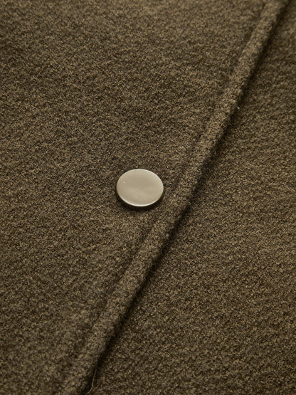 Molly | Lässige Varsity-Jacke im Retro-Stil mit gestreiften Ärmeldetails und gerippten Bündchen