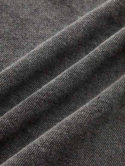 Lara | Schwarze Cropped Bikerjacke aus Denim – Für den ultimativen Rock-Chic-Look