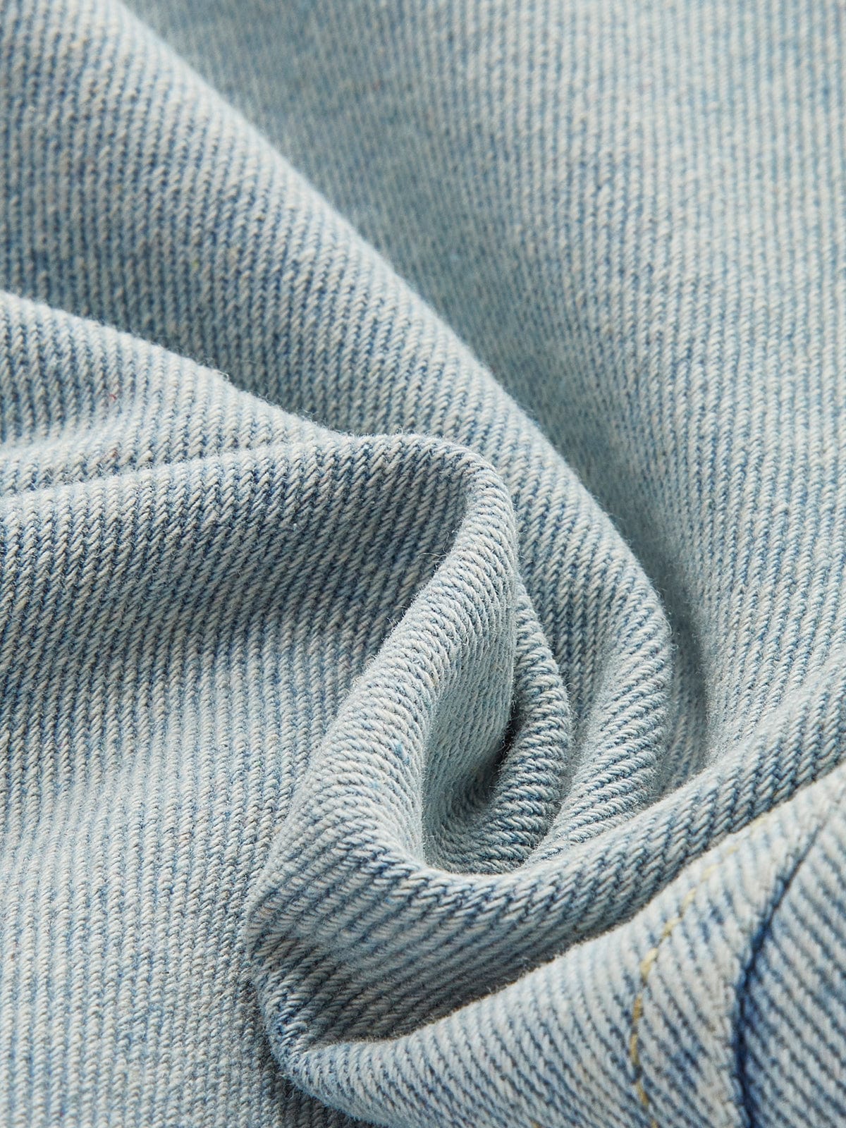 Leona | Cropped Denim Bikerjacke – Für einen rebellischen und stilvollen Look