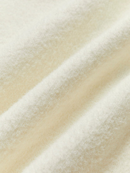 Liane | Stilvolle Weiß-Schwarz Kontrast Blazerjacke mit Kontrastkanten