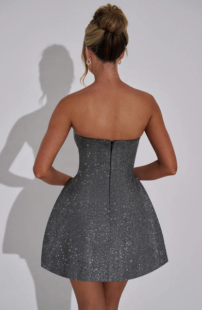 Emma | Glitzerndes Minikleid – Strahlende Eleganz für Unvergessliche Nächte