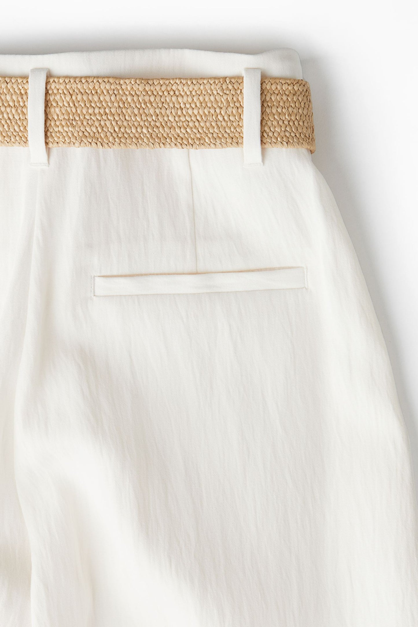 Linnen Hose mit Gürtel für Damen