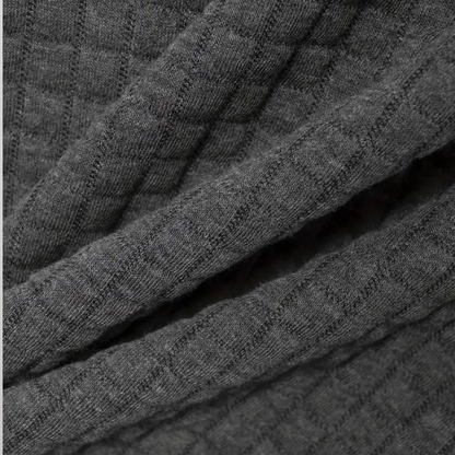 Liam | Waffelstrick-Poloshirt mit auffälliger Kontrastfarbe