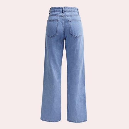 Emma | High-Waist Straight-Leg Jeans