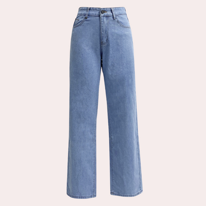 Emma | High-Waist Straight-Leg Jeans