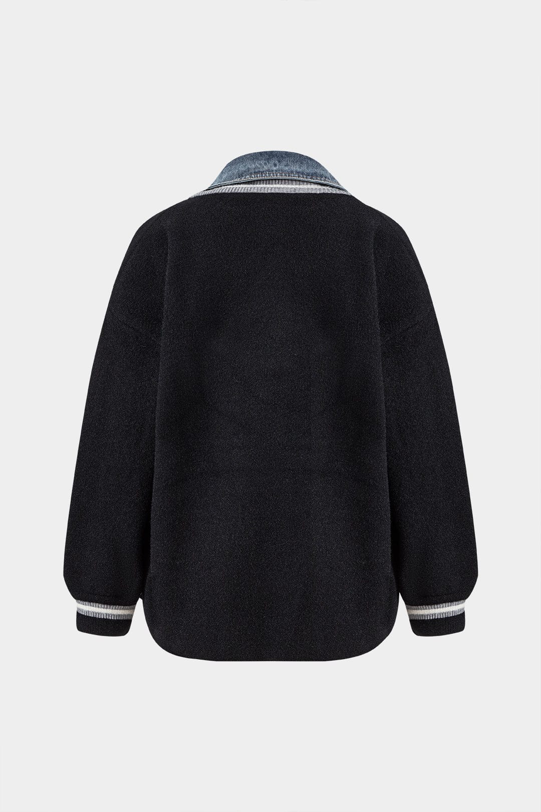 Nova | Denim-Hemd und Strick-Cardigan in Einem – Vielseitigkeit trifft Stil