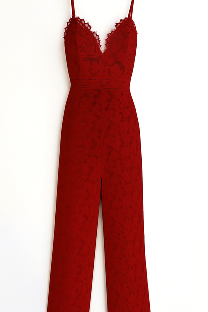 Eleganter Spitzen Jumpsuit für stilvolle Anlässe