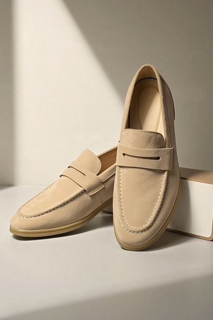Beige Loafer – Eleganz trifft Komfor
