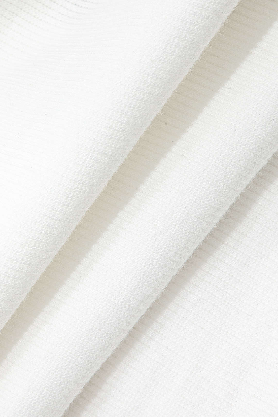 Darlene | Weiß Geripptes Tanktop mit Cut-Outs & Nieten