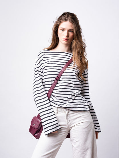 City-Handtasche mit Crossbody-Option und praktischen Fächern