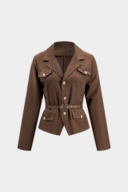 Greta | Elegantes Blazer-Set mit Plisseerock