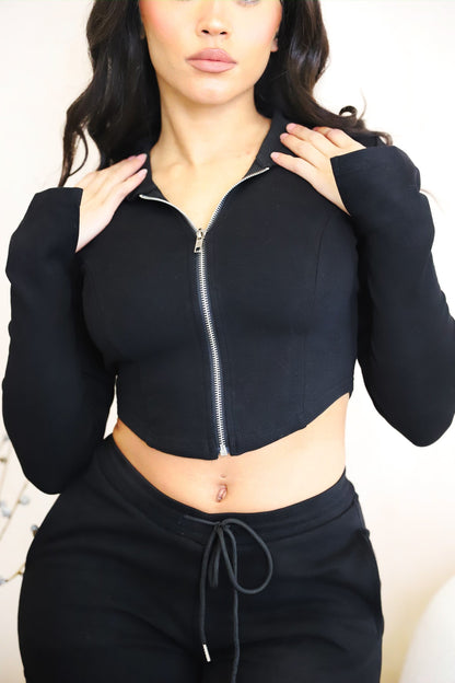 Hannah | Bequemer Cargo-Trainingsanzug für unterwegs