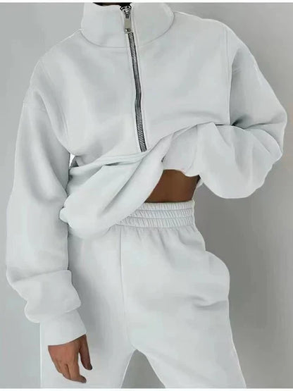 Johanna | Sportlicher Trainingsanzug mit Reißverschluss