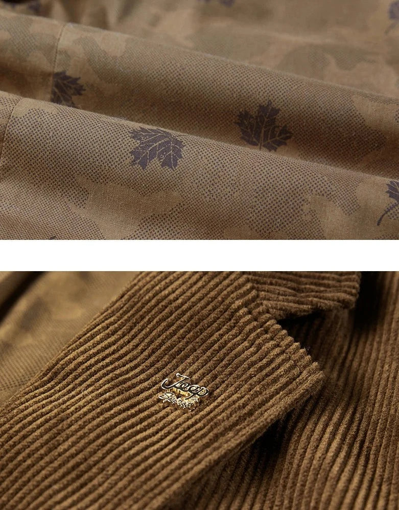 Austin | Cord-Blazer für Herren – Klassische Eleganz in Braun