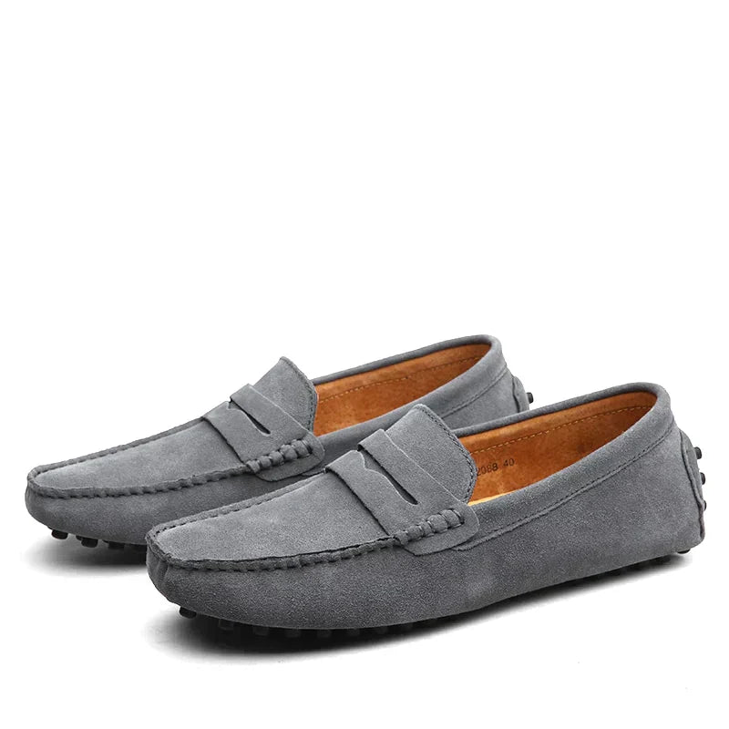 Leonardo | Wildleder Slipper - Italienischer Stil
