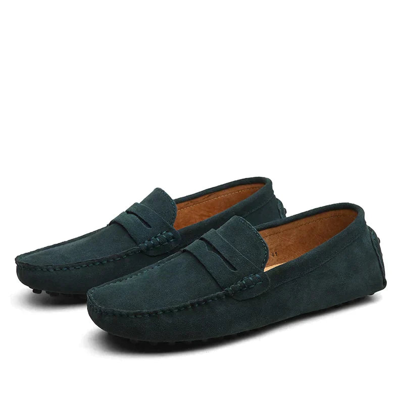 Leonardo | Wildleder Slipper - Italienischer Stil