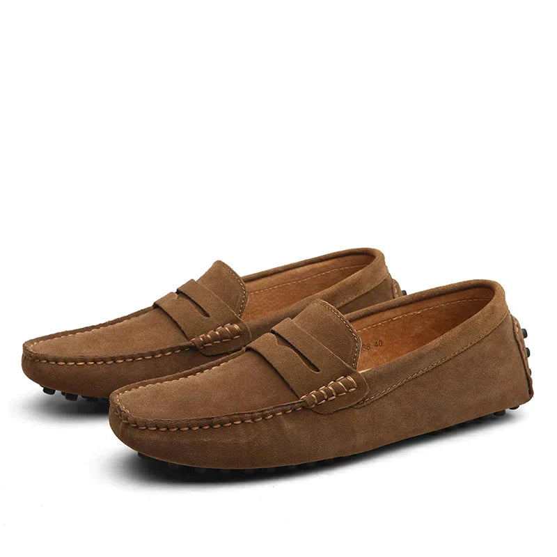 Leonardo | Wildleder Slipper - Italienischer Stil