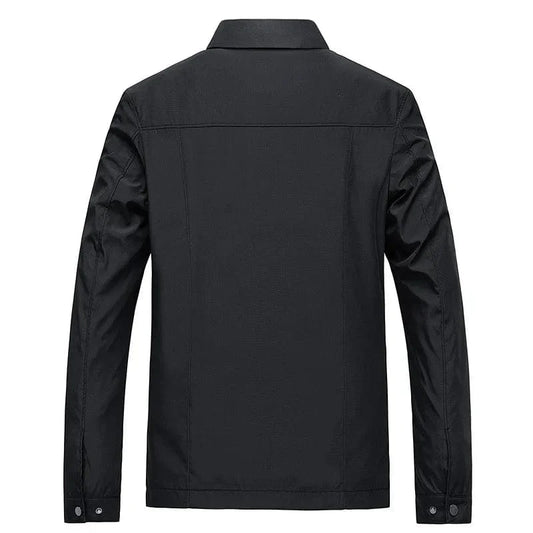 Leichte Businessjacke mit Kragen – Elegante Übergangsjacke für Alltag & Büro