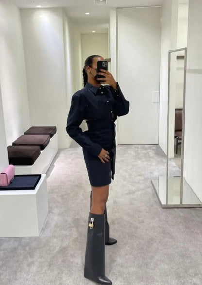 Sophie | Hochwertige Hilary-Stiefel aus Veganes Leder – Eleganz und Qualität