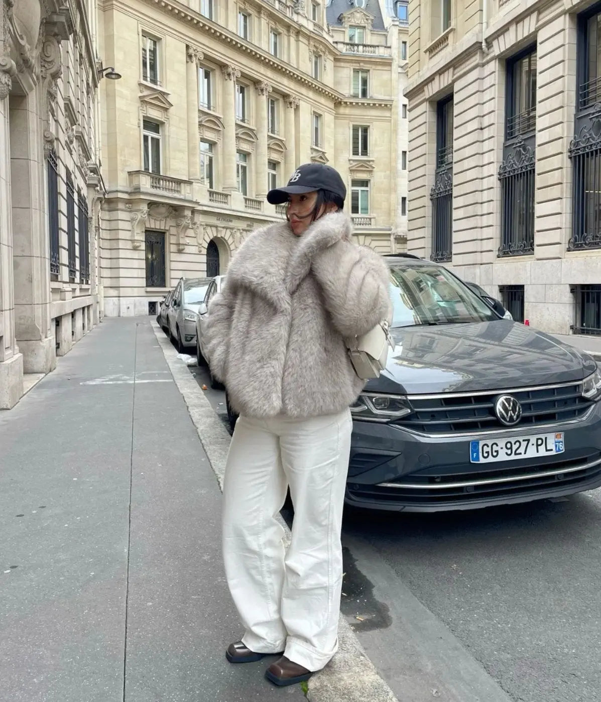 Macy | Luxuriöse Kunstfell-Jacke – Stilvoll, Kuschelig und Zeitlos